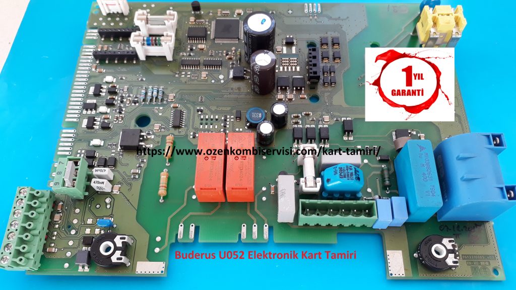 Buderus Kombi U052 Anakartı tamiri Fİyat-ı-ları